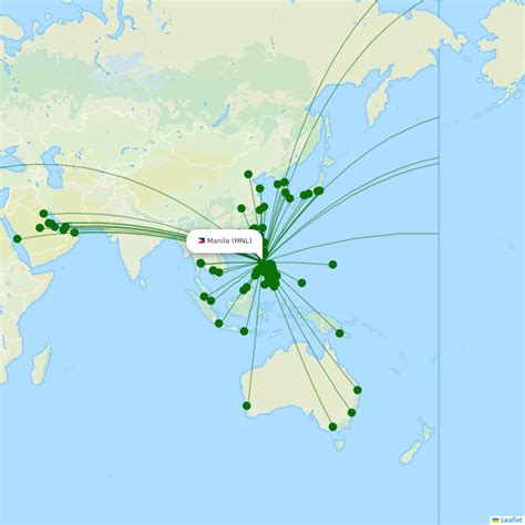 List of destinations & airlines from Ninoy Aquino International, .